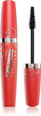 Astra Make-up Subliminal - Тушь для ресниц, утолщающая и удлиняющая, 11 мл