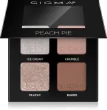 Sigma Beauty Quad - Палетка теней для век: палетка теней для век, 4 г, оттенок Peach Pie — фото 1