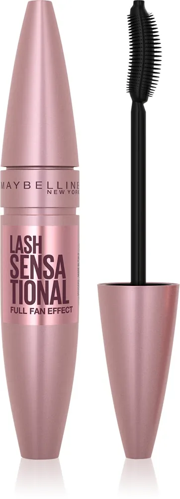 MAYBELLINE NEW YORK Lash Sensational - Тушь для ресниц, удлиняющая и утолщающая, 9.5 мл, оттенок Burgundy Brown