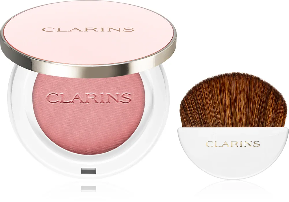 Clarins Joli Blush - Долговременная румяна для щек, 5 г, оттенок 02 Cheeky Pink