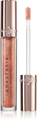 Блеск для губ Anastasia Beverly Hills Lip Gloss увлажняющий, с эффектом объёма, 4,5 мл, оттенок Amber Sparkle