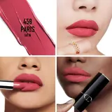 DIOR Rouge Dior The Refill - Помада для губ с долгим действием, 3.5 г, оттенок 458 Paris Satin — фото 2