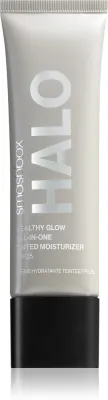 Smashbox Halo Healthy Glow All-in-One Tinted Moisturizer SPF 25 Mini - Тонирующий крем для лица с увлажняющим эффектом и SPF 25, 12 мл