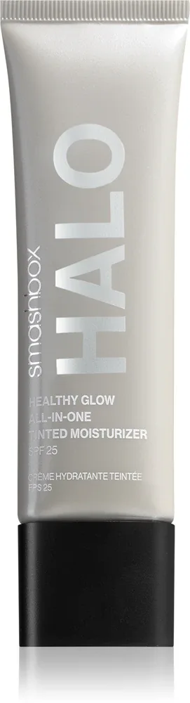 Smashbox Halo Healthy Glow All-in-One Tinted Moisturizer SPF 25 Mini - Тонирующий крем для лица с увлажняющим эффектом и SPF 25, 12 мл, оттенок Light