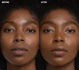 Smashbox Halo Healthy Glow All-in-One Tinted Moisturizer SPF 25 Mini - Тонирующий крем для лица с увлажняющим эффектом и SPF 25, 12 мл, оттенок Dark — фото 3