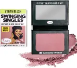 theBalm Swinging Singles Blush - Румяна в компакте, 5.5 г, оттенок Anita Mauve — фото 2
