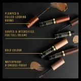 Max Factor 2000 Calorie Brow Sculpt - Гель для бровей, 4.5 мл, оттенок 000 Clear — фото 7