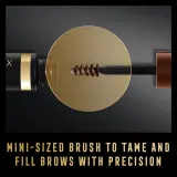 Max Factor 2000 Calorie Brow Sculpt - Гель для бровей, 4.5 мл, оттенок 003 Brown — фото 7