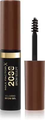 Max Factor 2000 Calorie Brow Sculpt - Гель для бровей, 4.5 мл, оттенок 004 Black Brown