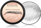 Мыло для укладки бровей Eveline Cosmetics Brow Go! прозрачное, с гелевой формулой, 25 г, оттенок Transparent — фото 1