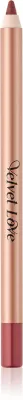 Карандаш для глаз ZOEVA Velvet Love Eyeliner Pencil зелёный с блеском, оттенок Metallic Ruby