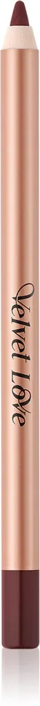 Карандаш для глаз ZOEVA Velvet Love Eyeliner Pencil зелёный с блеском, оттенок Perfect Bordeaux