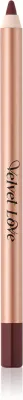 Карандаш для глаз ZOEVA Velvet Love Eyeliner Pencil зелёный с блеском, оттенок Perfect Bordeaux