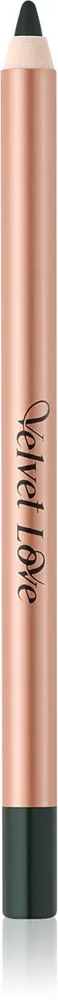 Карандаш для глаз ZOEVA Velvet Love Eyeliner Pencil зелёный с блеском, оттенок Perfect Green