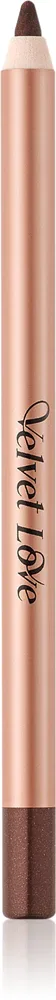 Карандаш для глаз ZOEVA Velvet Love Eyeliner Pencil зелёный с блеском, оттенок Metallic Cocoa