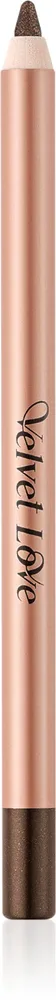 Карандаш для глаз ZOEVA Velvet Love Eyeliner Pencil зелёный с блеском, оттенок Metallic Hazel