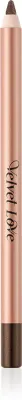 Карандаш для глаз ZOEVA Velvet Love Eyeliner Pencil зелёный с блеском, оттенок Metallic Hazel