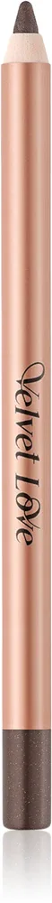 Карандаш для глаз ZOEVA Velvet Love Eyeliner Pencil зелёный с блеском, оттенок Metallic Taupe