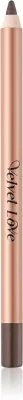 Карандаш для глаз ZOEVA Velvet Love Eyeliner Pencil зелёный с блеском, оттенок Metallic Taupe