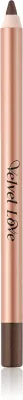 Карандаш для глаз ZOEVA Velvet Love Eyeliner Pencil зелёный с блеском, оттенок Metallic Smoky Topaz