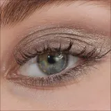 Карандаш для глаз ZOEVA Velvet Love Eyeliner Pencil зелёный с блеском, оттенок Metallic Smoky Topaz — фото 3