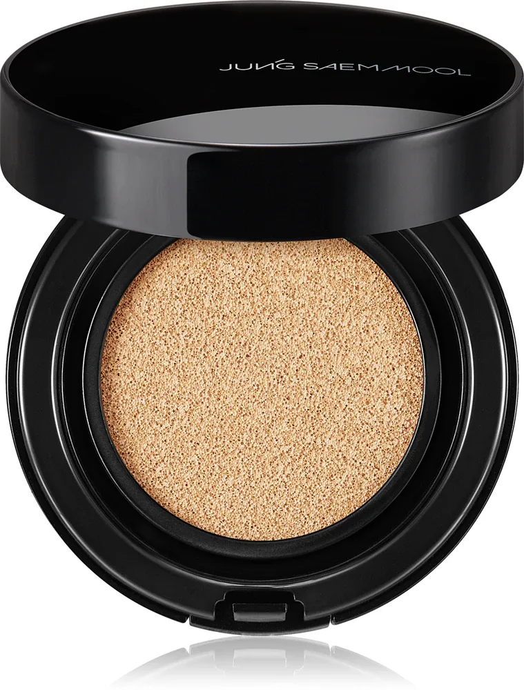 JUNG SAEM MOOL Essential Skin Nuder Longwear Cushion - Долговременный тональный фонд в губке SPF 50+ + наполнитель, 2 г, оттенок Medium Deep