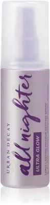 Urban Decay All Nighter Ultra Glow - Розовый спрей для подчеркивания загара, 118 мл