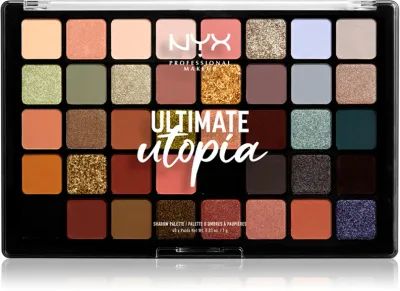 NYX Professional Makeup Ultimate Utopia - Палетка теней для век: палетка теней для век, 40 г