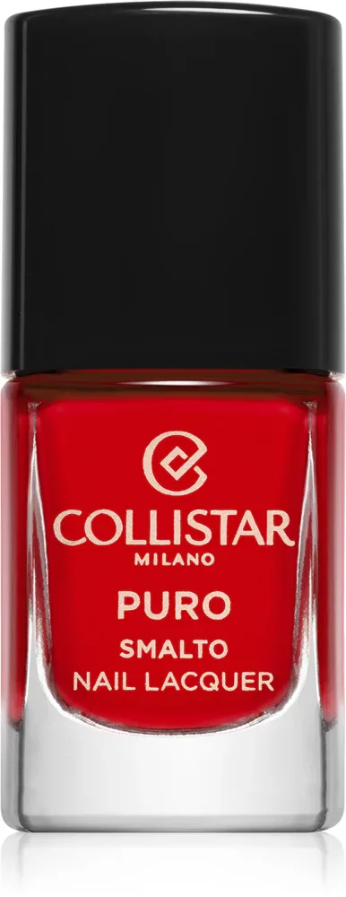 Collistar Puro Long-Lasting Nail Lacquer - Долговременный лак для ногтей, 10 мл, оттенок 40 Mandarino