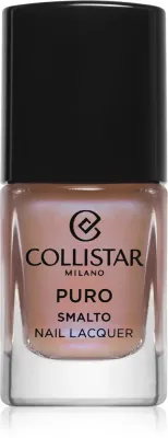 Collistar Puro Long-Lasting Nail Lacquer - Долговременный лак для ногтей, 10 мл, оттенок 919 Porcellana Beige