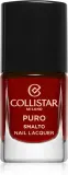 Collistar Puro Long-Lasting Nail Lacquer - Долговременный лак для ногтей, 10 мл, оттенок 111 Rosso Milano — фото 1