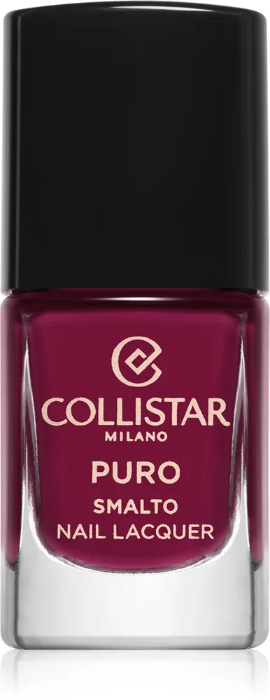 Collistar Puro Long-Lasting Nail Lacquer - Долговременный лак для ногтей, 10 мл, оттенок 114 Warm Mauve