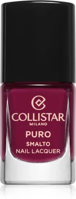 Collistar Puro Long-Lasting Nail Lacquer - Долговременный лак для ногтей, 10 мл, оттенок 114 Warm Mauve