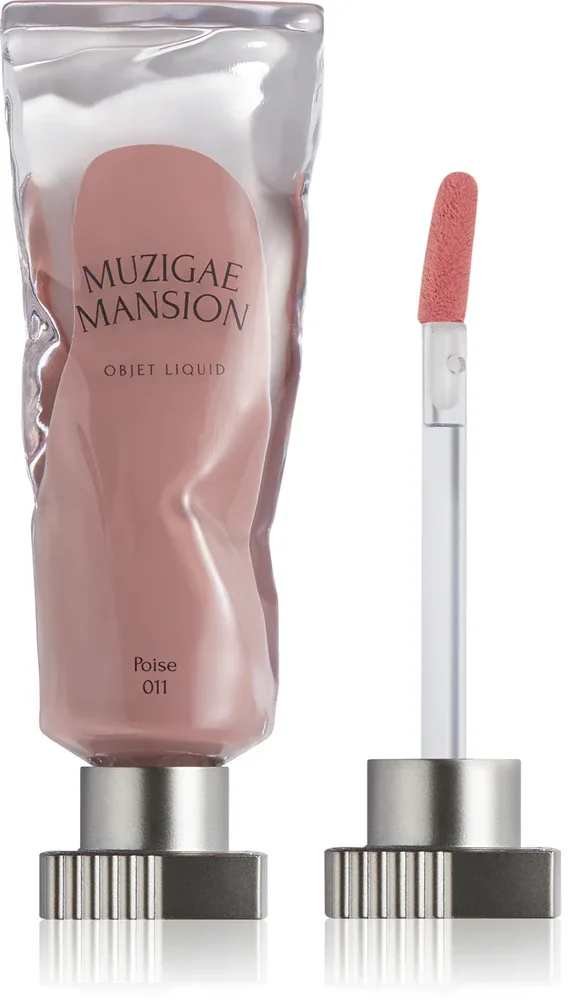 MUZIGAE MANSION Objet Liquid - Долговременная жидкая помада с матовым финишем, 6 мл, оттенок 011 Poise