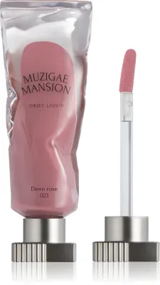 MUZIGAE MANSION Objet Liquid - Долговременная жидкая помада с матовым финишем, 6 мл, оттенок 023 Dawn Rose