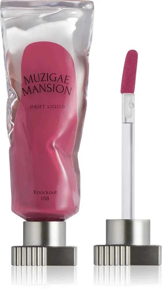 MUZIGAE MANSION Objet Liquid - Долговременная жидкая помада с матовым финишем, 6 мл, оттенок 018 Knockout