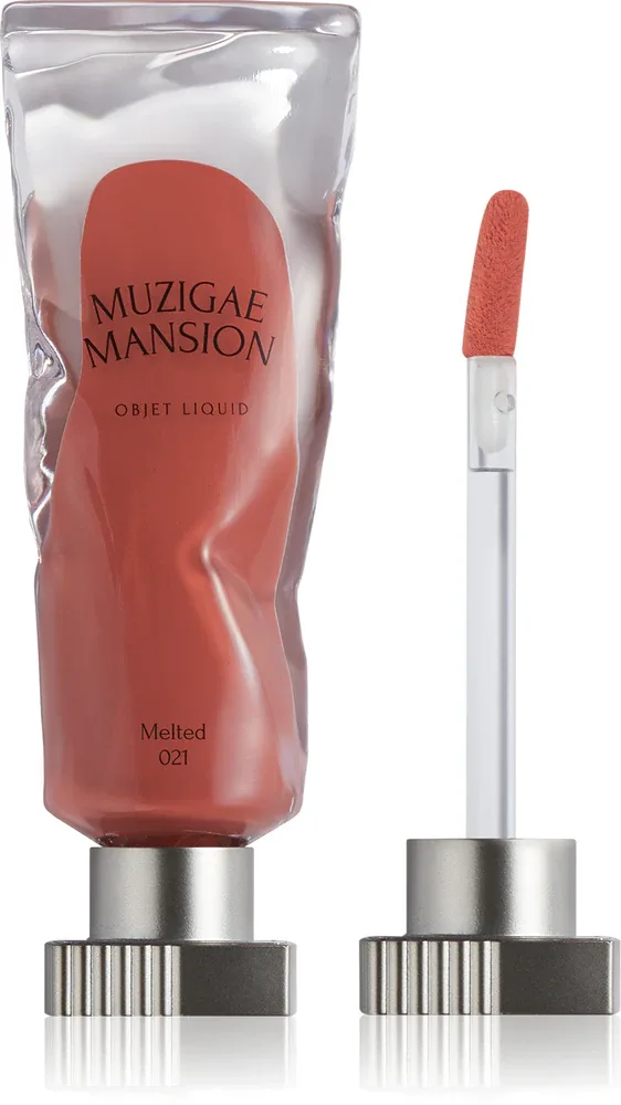 MUZIGAE MANSION Objet Liquid - Долговременная жидкая помада с матовым финишем, 6 мл, оттенок 021 Melted