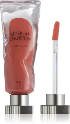 MUZIGAE MANSION Objet Liquid - Долговременная жидкая помада с матовым финишем, 6 мл, оттенок 021 Melted