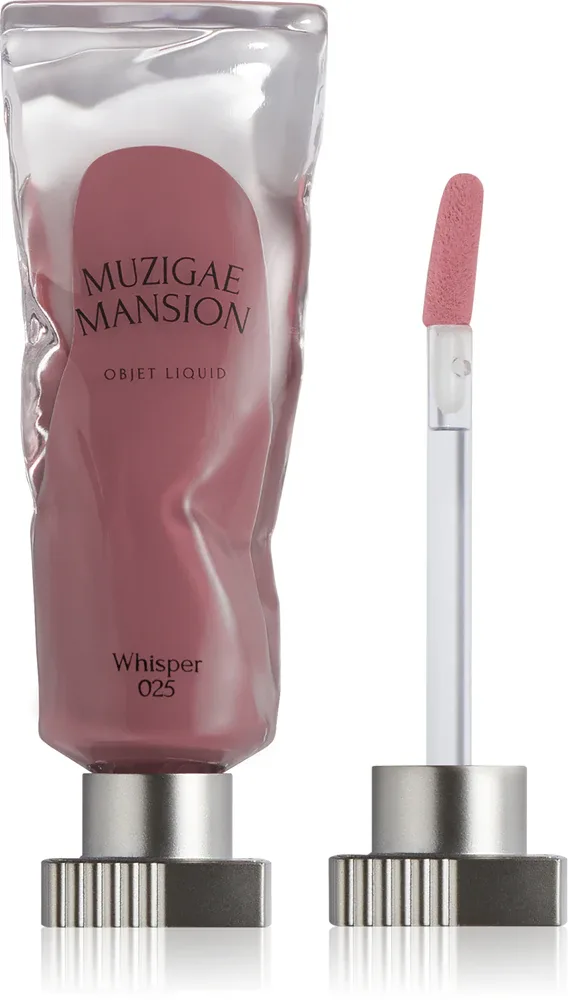 MUZIGAE MANSION Objet Liquid - Долговременная жидкая помада с матовым финишем, 6 мл, оттенок 025 Whisper