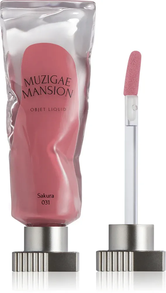 MUZIGAE MANSION Objet Liquid - Долговременная жидкая помада с матовым финишем, 6 мл, оттенок 031 Sakura