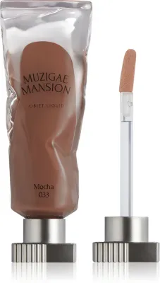 MUZIGAE MANSION Objet Liquid - Долговременная жидкая помада с матовым финишем, 6 мл, оттенок 033 Mocha