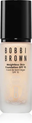 Bobbi Brown Weightless Skin Foundation SPF 15 Mini - Долговременное матирующее тональное средство с увлажняющим эффектом, 13 мл, оттенок Warm Ivory