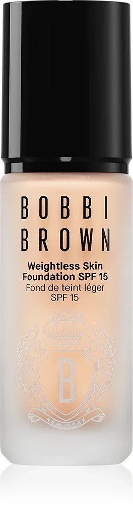 Bobbi Brown Weightless Skin Foundation SPF 15 Mini - Долговременное матирующее тональное средство с увлажняющим эффектом, 13 мл, оттенок Warm Beige