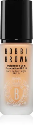 Bobbi Brown Weightless Skin Foundation SPF 15 Mini - Долговременное матирующее тональное средство с увлажняющим эффектом, 13 мл, оттенок Honey