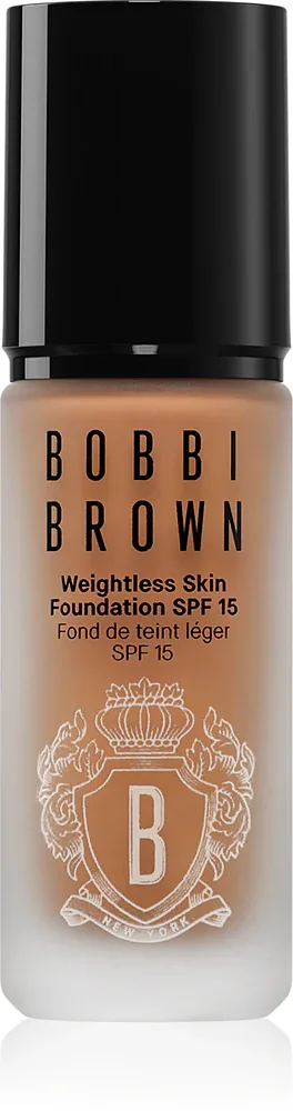 Bobbi Brown Weightless Skin Foundation SPF 15 Mini - Долговременное матирующее тональное средство с увлажняющим эффектом, 13 мл, оттенок Neutral Walnut