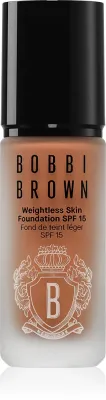 Bobbi Brown Weightless Skin Foundation SPF 15 Mini - Долговременное матирующее тональное средство с увлажняющим эффектом, 13 мл, оттенок Almond