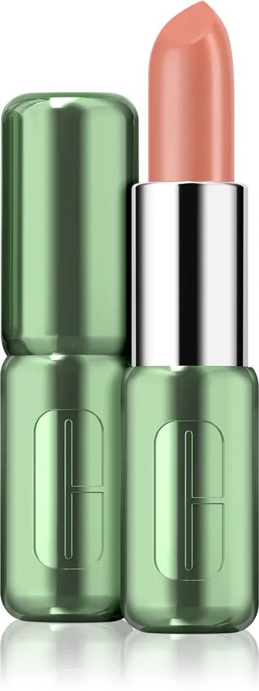 Clinique Pop Longwear Lipstick Satin - Бархатная помада, 3.9 г, оттенок Amour Drizzle
