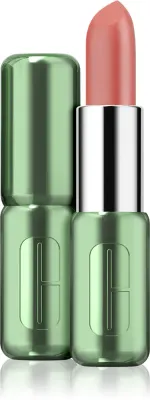 Clinique Pop Longwear Lipstick Satin - Бархатная помада, 3.9 г, оттенок Petal Pop