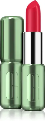 Clinique Pop Longwear Lipstick Satin - Бархатная помада, 3.9 г, оттенок Peppermint Pop