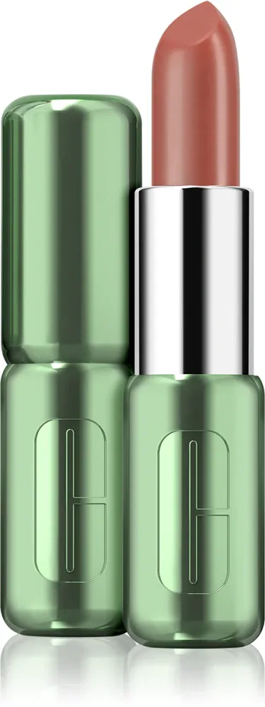 Clinique Pop Longwear Lipstick Satin - Бархатная помада, 3.9 г, оттенок Seize the Day